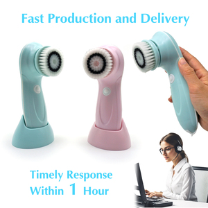 Electric Exfoliating Massage <strong>Device</strong> Waterproof Deep Cleaning Exfoliation <strong>Rotating</strong> Spa Facial Cleansing Brush - Product Image 4