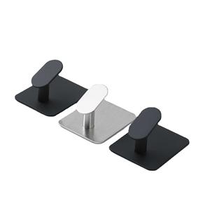 เสื้อโค้ทแบบข้ามพรมแดนตะขอเดี่ยวพลาสติกโลหะ304สเตนเลสสตีลดีไซน์ลิ้นเป็ดสำหรับเก็บของในห้องน้ำ - Product Image 5