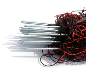 Clôture électrique Semi-<span class=keywords><strong>rigide</strong></span> en fibre de verre, clôture en filet électrique pour ferme de poulet - Product Image 3