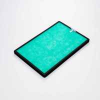 Filtre de remplacement pour purificateur d'air en mousse à cadre en carton compatible avec le purificateur d'air Sanyo Abc-Hp14 Abc-Ar15 Ac16 / 17 / 27