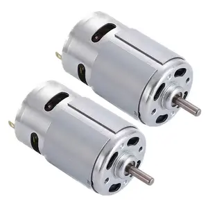 Custom Electric 12v-48v Dc Motor High Torque 18000 Rpm 25000 Rpm Brushed Uranium Bearing 775