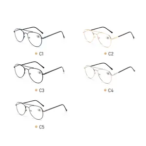 Оптом лучшие очки для чтения с тонким каркасом в металлической оправе
