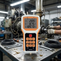 Manomètre différentiel numérique portable AF312 haute stabilité multifonction pour les tests CVC