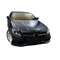 Body Kit Bumper Depan & Belakang Berkualitas Tinggi untuk Mercedes CLS W218 Upgrade ke AMG CLS63, Presisi Pas Tanpa Kerusakan Saat Pemasangan