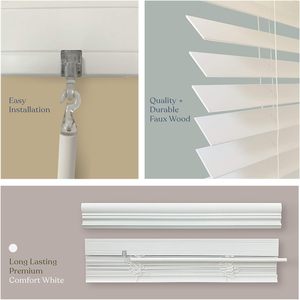 Persianas Venecianas de PVC Inalámbricas con Control Automático, Instalación Integrada, Diseño Liso, Imitación Madera, Venta Directa de Fábrica - Product Image 3
