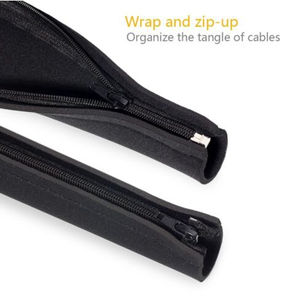 Экологичная самоклеящаяся двусторонняя неопреновая оплетка для кабеля с возможностью выбора размера и нанесения логотипа - Product Image 5