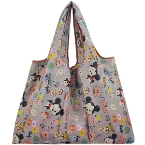 Borsa della spesa da supermercato con disegni animati, ecologica, pieghevole, portatile, grande capacità, in PLA, per regali, all'ingrosso - Product Image 5