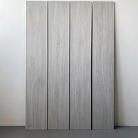 Carrelage en porcelaine effet bois extra long 200x1200 à bords rectifiés pour l'installation au sol/mur des supermarchés et salles de bain