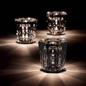 Lampe d'ambiance en cristal rechargeable, créative, pour chambre à coucher, bureau, veilleuse - Product Image 1