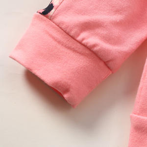 Dropshipping Ropa de Otoño e Invierno para Niñas Pequeñas, Sudadera con Estampado de Leopardo Rosa, Conjunto de Ropa para Bebés con Diadema - Product Image 3