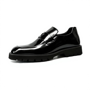 Chaussures Derby Formelles Décontractées pour Hommes en Cuir Véritable avec Semelle Intérieure Respirante et Bout Carré à Lacets – Idéales pour le Bureau – Collection Automne - Product Image 4