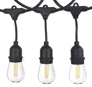 Al Aire Libre IP65 impermeable S14 bombilla LED <span class=keywords><strong>48ft</strong></span> 15 enchufes Navidad festón cadena E26 E27 Edison bombillas luces - Product Image 6