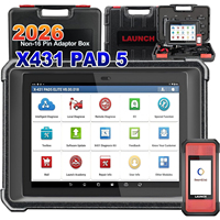 Launch 2026 X-431 PAD5 Elite Vollfunktions-ECU Online-Programmierung & Codierung Scan-Tool Topologie-Karte Bidirektionale Steuerung Scanner