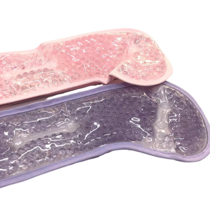 Las bolsas de hielo materiales reutilizables del PVC de BAOLUN alivian las bolsas de hielo del gel de la cabeza de la migraña - Product Image 2