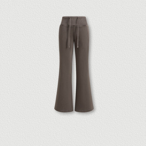 <span class=keywords><strong>Pantaloni</strong></span> Larghi da Donna in <span class=keywords><strong>Pile</strong></span> Spazzolato Traspirante Colorato 400g, <span class=keywords><strong>Pantaloni</strong></span> a Zampa d'Elefante Neri Effetto Vissuto - Product Image 6