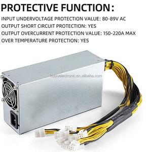 Thương hiệu mới 1800W 2500W Máy tính để bàn máy chủ PSU cung cấp điện apw3 apw7 apw9 + apw12 loạt cho 110V 220V sử dụng Card đồ họa máy tính - Product Image 4
