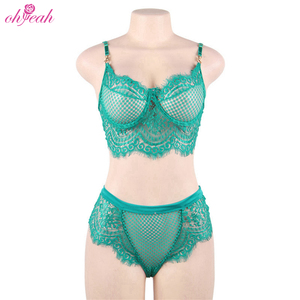 Set di Lingerie Sexy di Alta Qualità per Donna, <span class=keywords><strong>Reggiseno</strong></span> e Mutandine di Lusso Trasparenti a Prezzo all'Ingrosso - Product Image 4