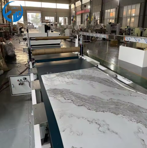 Fullwin 2025 Panneau en marbre imitation pierre, feuille artificielle en PVC, équipement de fabrication de profilés, plinthe - Product Image 5