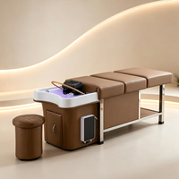 Table de massage multifonctionnelle pour salon, lit de lavage de cheveux et de shampoing, table de massage thaïlandais pour les pieds