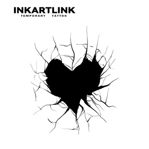 สติกเกอร์ลาย<span class=keywords><strong>สัก</strong></span>สมุนไพรรูปหัวใจหักแบบกำหนดเอง กันน้ำ ติดทนนาน 15 วัน ลายสักกึ่งถาวรสำหรับข้อมือ แขน ผู้ชาย ผู้หญิง - Product Image 4