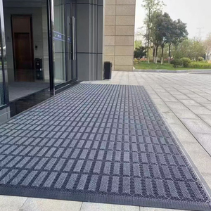 Tapis de porte de carrelage TPE à emboîtement commercial chaud pour l'entrée de l'école de zones humides - Product Image 5