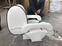 Siège pliable pour yacht, bateau de luxe, Marine