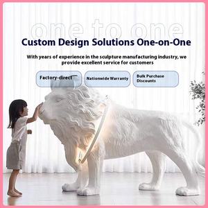 Grandi ornamenti personalizzati per esterni/interni in fibra di vetro rinforzata in plastica con belle decorazioni a forma di immagine del personaggio dei cartoni animati - Product Image 2