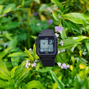 Para la colección Casio Mod. Reloj LED Solar Negro POP con Correa de Resina, Resistente al Agua y con Alarma - Product Image 3