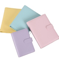 Planificateur d'affaires A5,A6 en cuir, carnet personnalisé bon marché avec 6 anneaux planificateur de reliure 2020