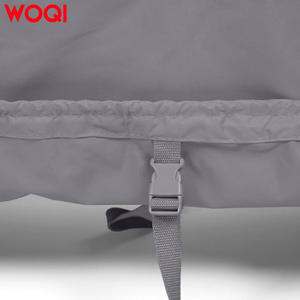 Housse de barbecue d'extérieur Woqi, taille universelle XL, imperméable, résistante aux UV, coupe-vent, tissu Oxford noir - Product Image 5
