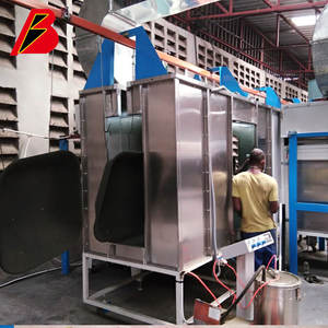 التلقائي مسحوق الطلاء رذاذ خط طلاء + ارتفاع درجة حرارة الفرن المصنع مباشرة بيع - Product Image 3