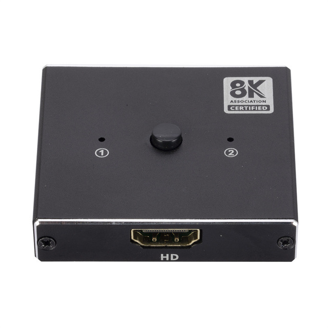 For Universal Two-Way Switcher 8K 60Hz/4K 120Hz Converter Box with HD Inter-Conversion and for Splitter