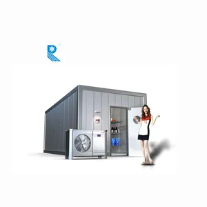 Commercial factory cold storage freezing blast freezer room for potato meat, fish, chicken, seafood with refrigeration unit