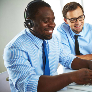 Casque antibruit sans fil de centre d'appels de bureau mains libres de la meilleure qualité avec microphone pour les entreprises - Product Image 6