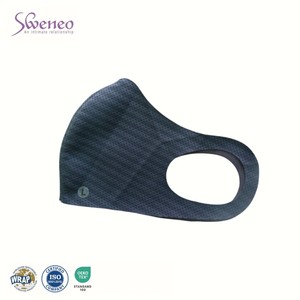 หน้ากากผ้าฝ้ายผสมสแปนเด็กซ์แบบ OEM สวมใส่ได้ทุกฤดู - Product Image 1