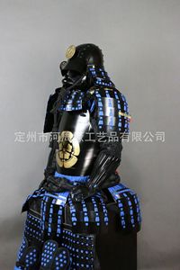 Elmo Giapponese Antico in Ferro, Accessorio per Film e TV, Costume da Samurai, Abbigliamento da Palcoscenico, Ornamenti Decorativi Neri - Product Image 4