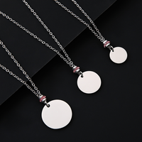 Collier rond en acier inoxydable Ywyougang avec perles entretoises en strass multicolores, personnalisable, cadeau pour femme