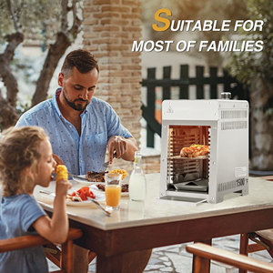 Parrilla de Gas Portátil de Acero Inoxidable de Primera Calidad para Exteriores, <span class=keywords><strong>Asador</strong></span> de Carne, Personalizable con OEM - Product Image 5