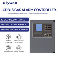 Controlador de Alarma de Gas Montado en Pared, a Prueba de Explosiones, Receptor de Gas, Detector de H2S, CO, O2, VOC