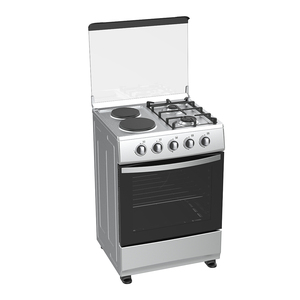 30インチステンレス製電気ガスレンジオーブン、自立型、60L容量、グリル付きガスバーナー、屋外使用、家庭用 - Product Image 5