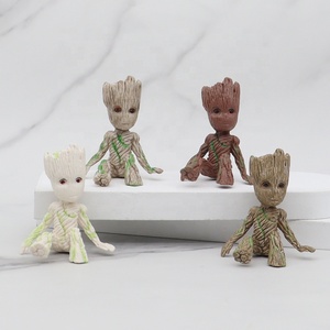Adornos de Plástico, <span class=keywords><strong>Juguete</strong></span> de <span class=keywords><strong>Groot</strong></span>, Maceta con Forma de Mano, Figura de Acción de Anime en PVC Duro 3D, Maceta de Baby <span class=keywords><strong>Groot</strong></span> - Product Image 4