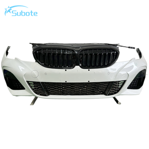 Convient pour <span class=keywords><strong>BMW</strong></span> Série 3 G20 330i M Sport Pare-chocs avant Complete Front Nose Cutting Component Grille Car Body Kit - Product Image 6