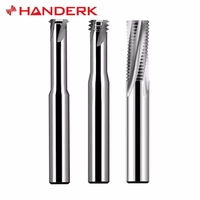 Molino de extremo de roscado de 3 flautas de alto rendimiento HANDERK HRC55 Molino de roscado para aluminio
