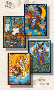 24 Cajas al por Mayor Kaqu My Cat Cute Friends Colección <span class=keywords><strong>Serie</strong></span> 3 Painting with Grace Colección de Tarjetas Caja Sorpresa Misteriosa para Juguetes y Regalos - Product Image 6