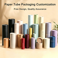 Boîte cadeau ronde en carton rigide personnalisée avec logo imprimé de luxe pour bougies, thé, huiles essentielles, parfums, emballage de tubes pour maquillage