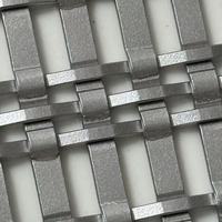 Filtres en treillis soudé perforé en acier inoxydable 304/316 à tissage sergé (tissu métallique) pour la construction