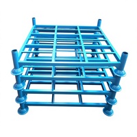 Étagère de stockage empilable pour intubations |   Chariot de stockage de marchandises à 3-4 niveaux |   Structure industrielle robuste