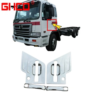 ชุดแต่งขอบประตูโครเมียมของแท้จากโรงงานสำหรับรถบรรทุกฮีโน่ โดมิเนเตอร์ <span class=keywords><strong>500</strong></span> (ปี 2018 เป็นต้นไป)  วัสดุพลาสติก  โครงประตูเซี่ยงไฮ้ ฮีโน่ <span class=keywords><strong>500</strong></span> รุ่นตู้บรรทุก ปี 2003 - Product Image 1