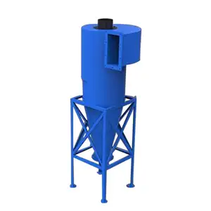 Industrial saw multi cyclone dust collector