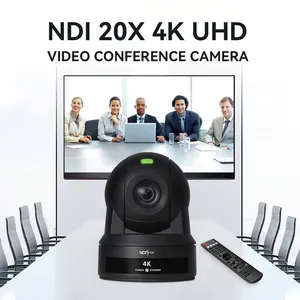 JJTS NDI PTZ Camera 20X Optical Zoom 4k Ip Live Streaming Video Eptz Camera Broadcast